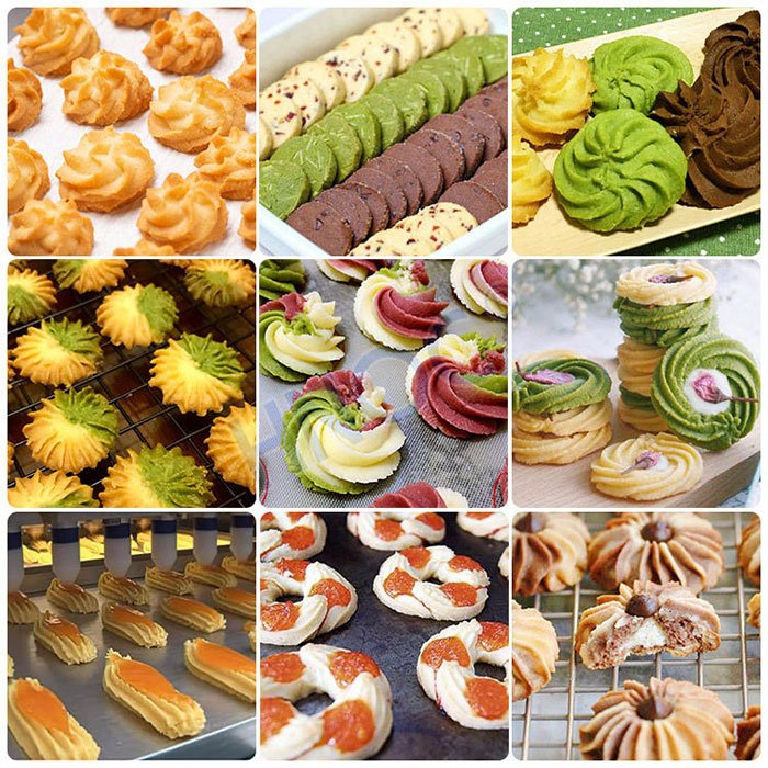 Crisp cookies biscuit machine Application