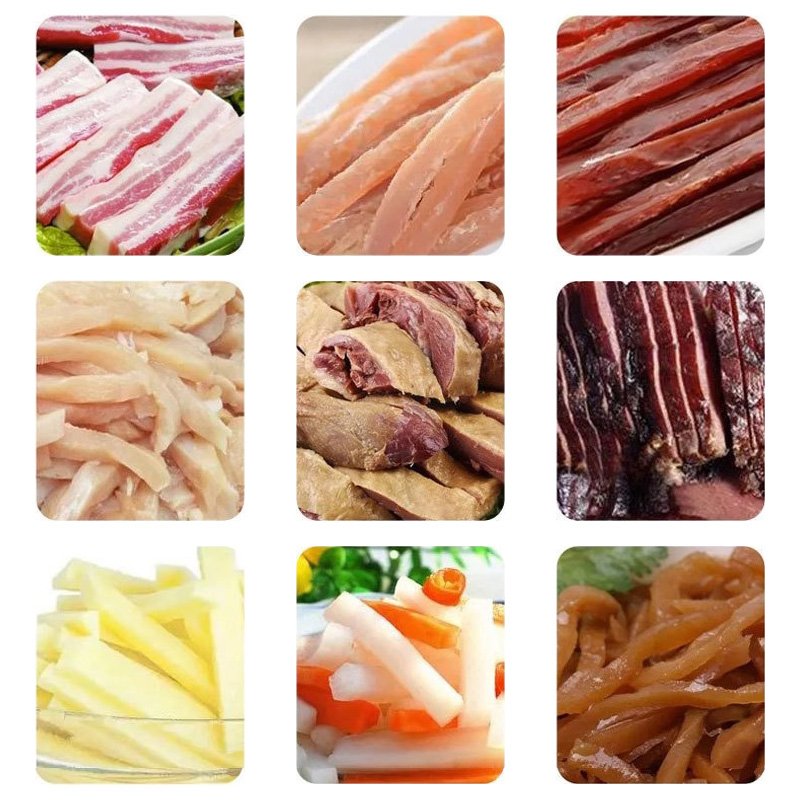 Meat-Stripping-Machine-Application Crisp cookies biscuit machine Application